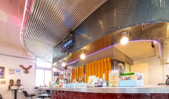 店内カウンター席